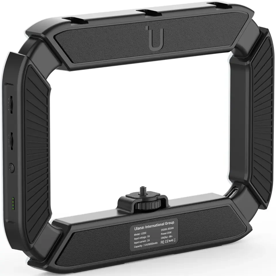 UlanziU200充電式スマートフォンビデオリグ垂直撮影LED