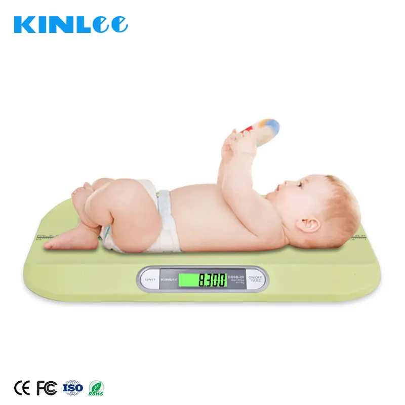 KinLee Portable Digital Baby Scale Slim Design Scale with Height