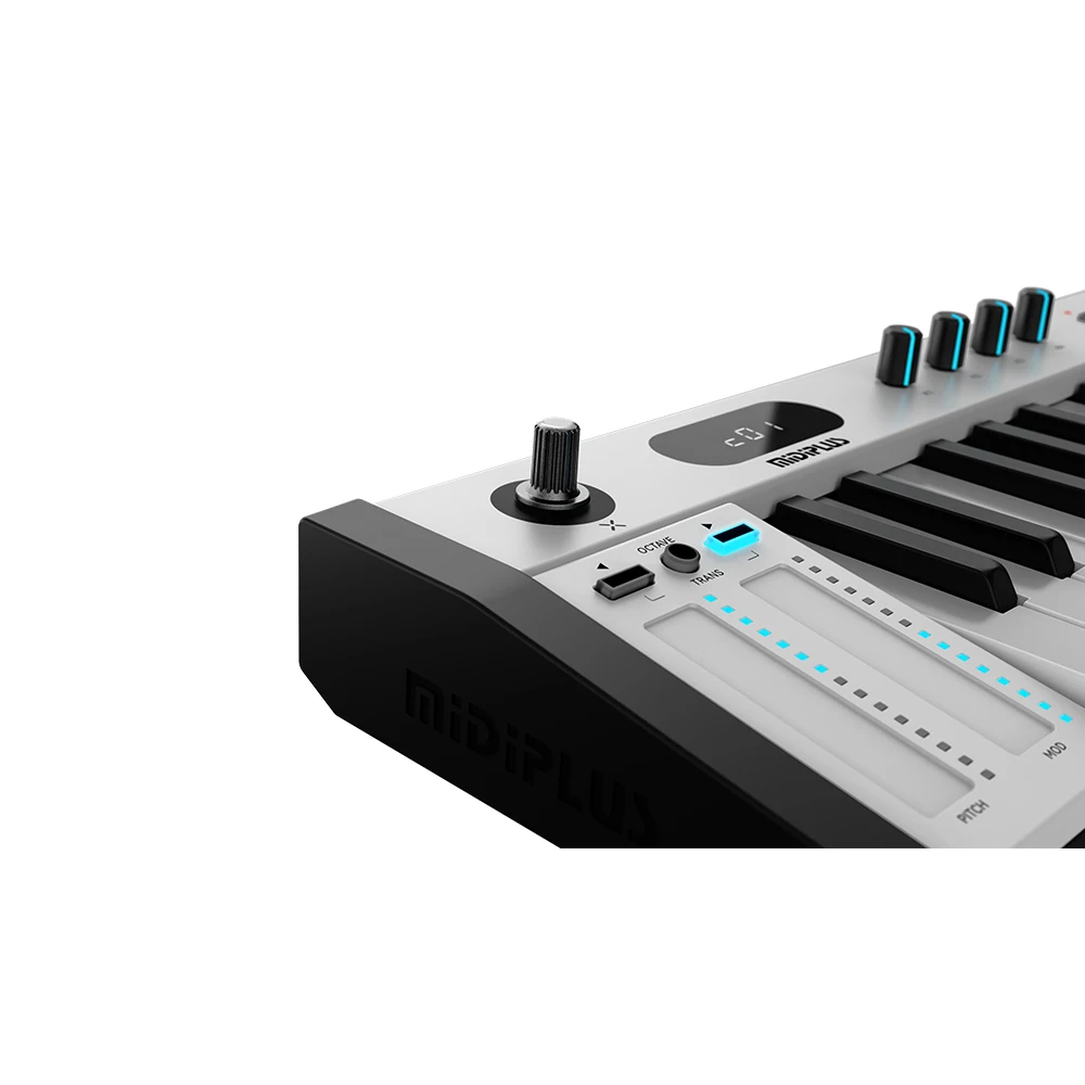 Midiplus X4 Mini 49-Key USB MIDI Keyboard Controller - Portable