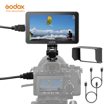 GODOX GM6S 4K Monitor 5.5 Inch DSLR 3D LUT Touch Screen IPS FHD 1920x1080 Video Ultra Bright Camera Field Monitor
