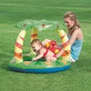 Tropical rainforest sunshade pool