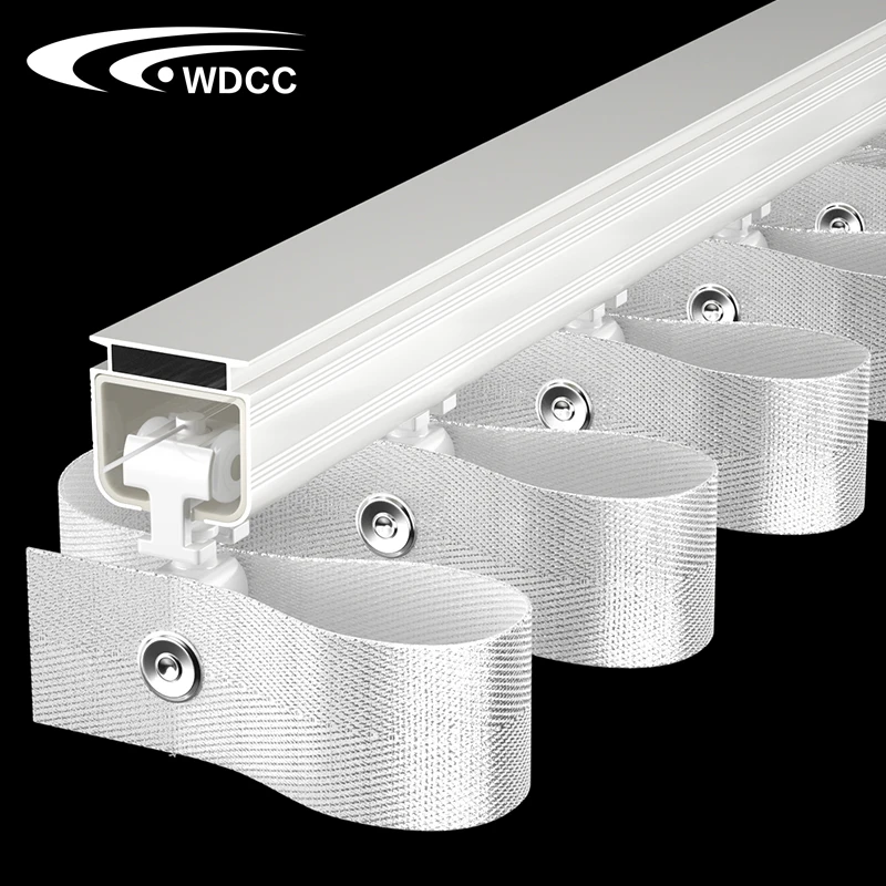 New Arrival S Wave Curtain Curtain Rail Arab Saudi S Fold Track Curtain Rail
