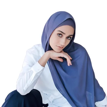 WY hijab factory wholesale new collection chiffon hijab scarf muslim women chiffon hijab