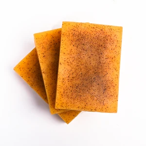 WholeSale Hot Handmade Whitening Lightning Lemon Kojic Acid Tumeric and Turmeric Oil Control Bar Soap Face