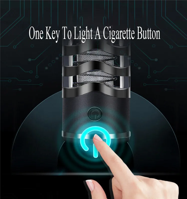 new usb electric lighter rechargeable turbo lighte