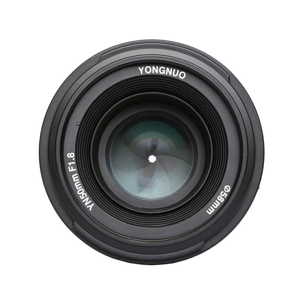 YONGNUO YN50mm II Standard Prime Lens Auto Focus Large Aperture for  Canon EF Mount DSLR Cameras EOS 70D 5D3 600D