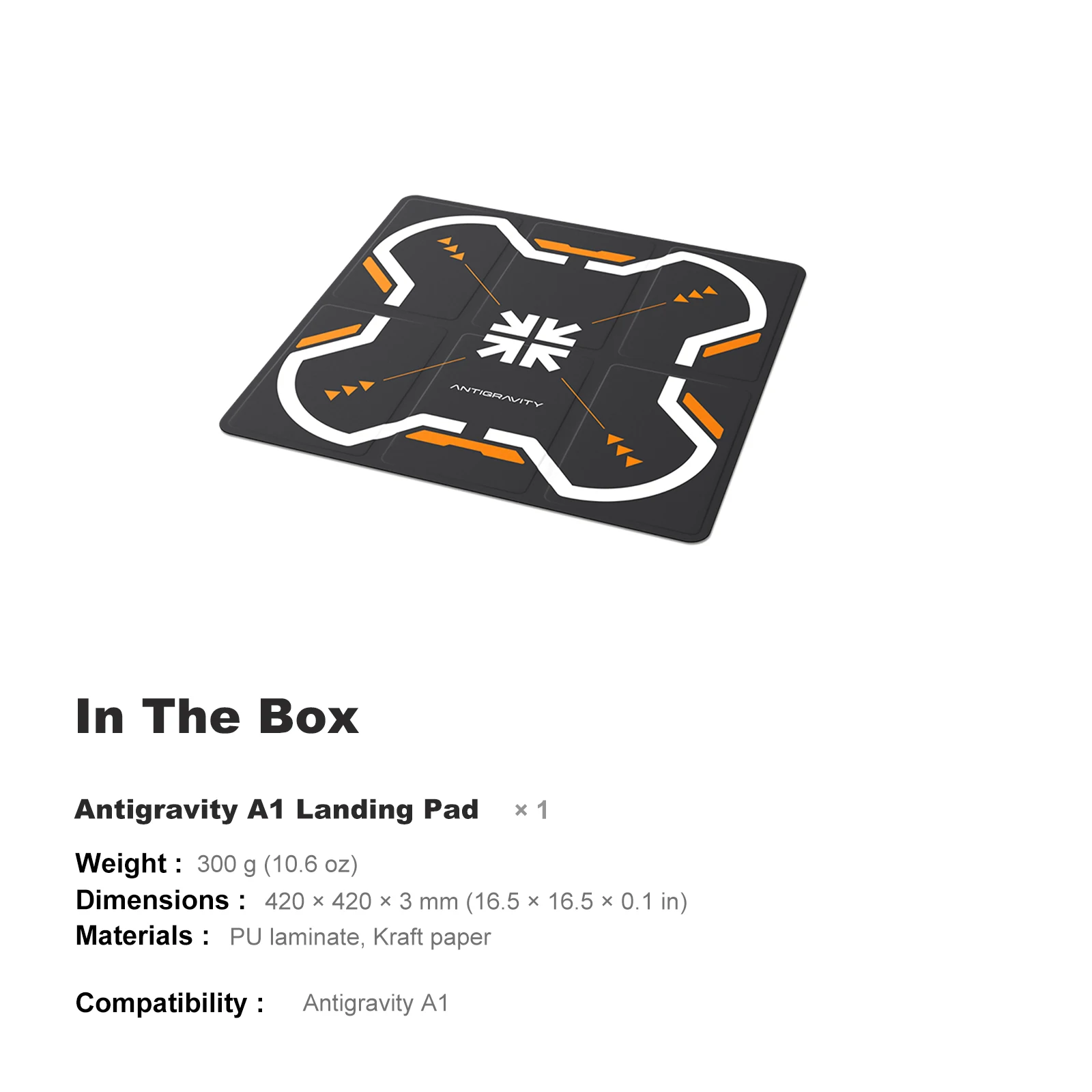 Original Antigravity A1 Landing Pad PU Laminate for Antigravity A1 