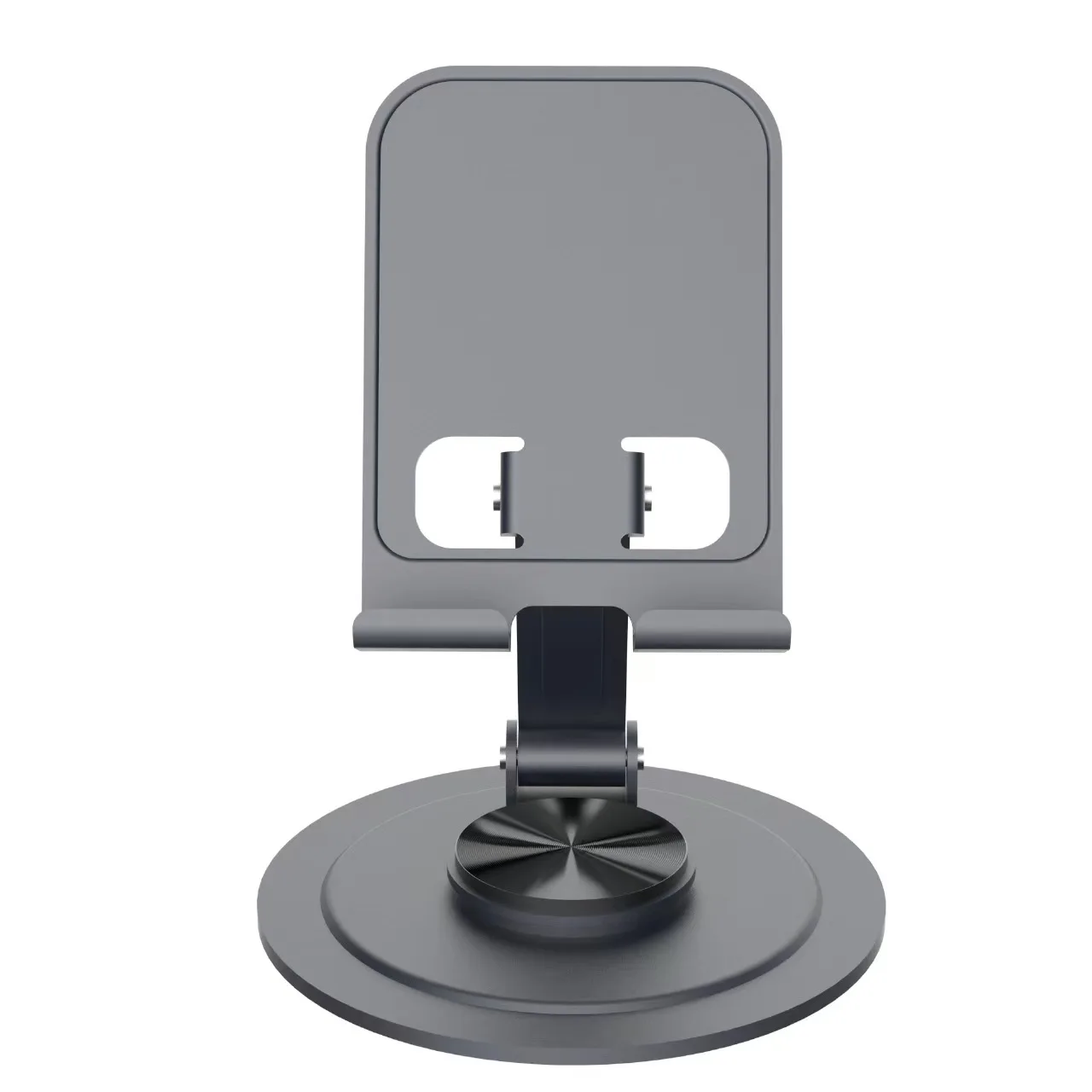 Full Metal Rotating Phone Stand-Multi-Functional Portable Folding Design with Custom Logo Option for Desktop Use preview 5