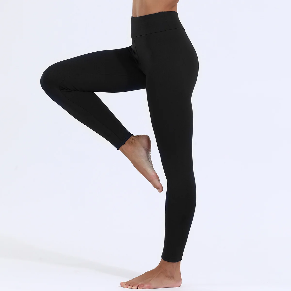 Women Thick Leggings Thermal Tights Lady Fleece Lined Soft Warm Pantyhose Leggings