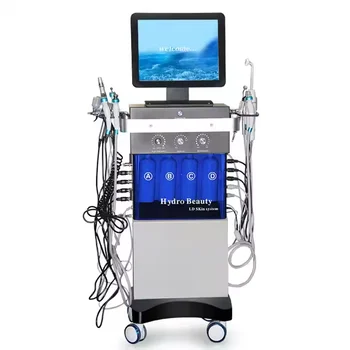 2023 New Born Korean Skin Care Machine Hydradermabrasion Aqua Peeling Hydro Oxygen Facial Whitening Treatment for Eyes Nose US