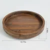 Walnut wood color 35*35*6