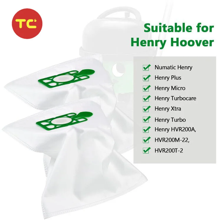 Henry Hoovers Accessories Vacuum Cleaner Dust Bag Replacement For