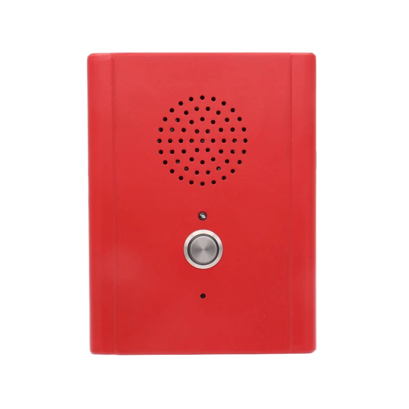 KNTECH KNZD-13 Analog Waterproof Intercom Corded Telephone SOS Emerncy Telephone Hotline 1-Button Elevator Handsfree Phone