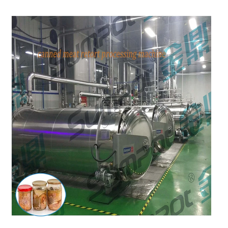 Low Price 500ml Steam Retort Machine for Canned Meat