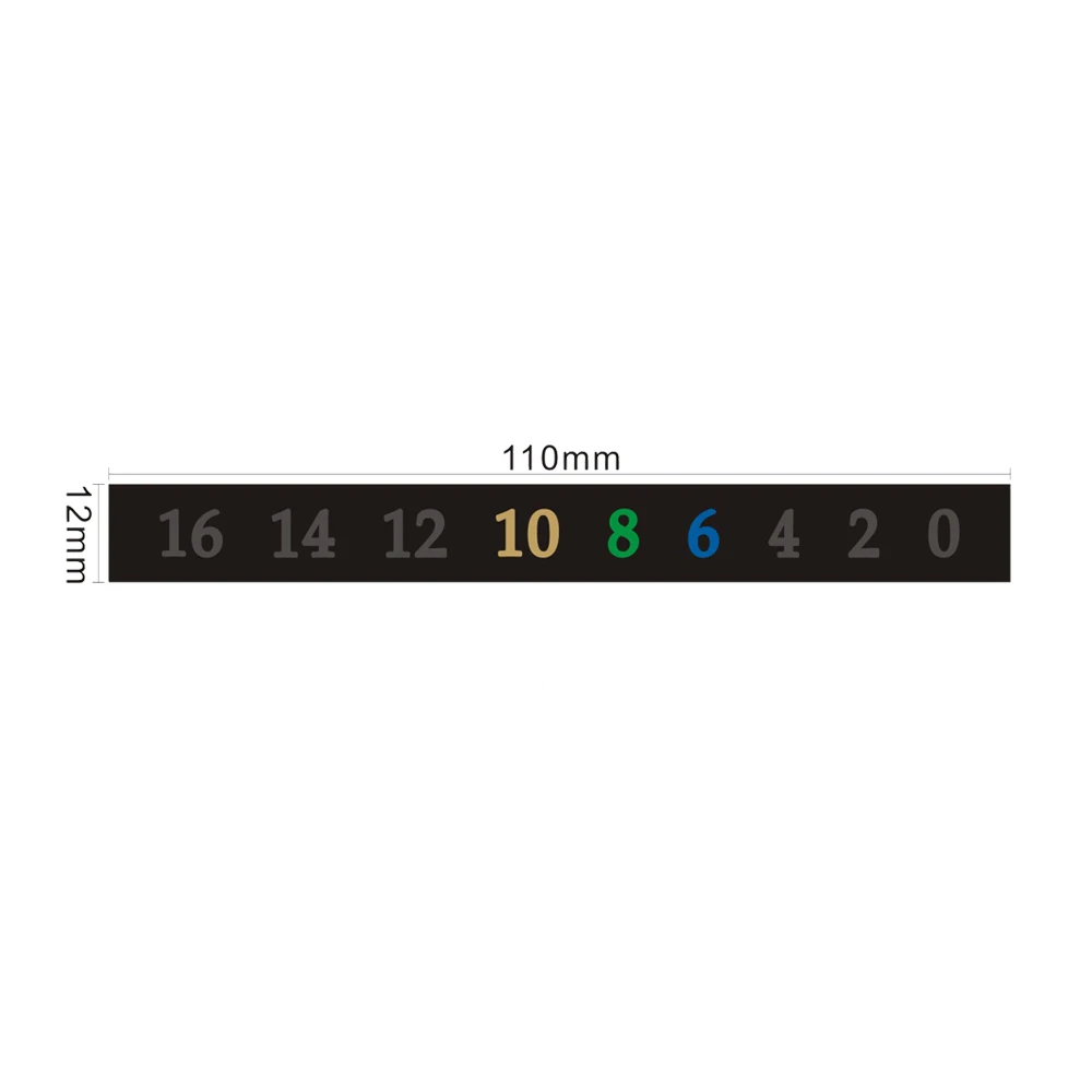 Design Liquid Crystal Temperature Thermometer Strip