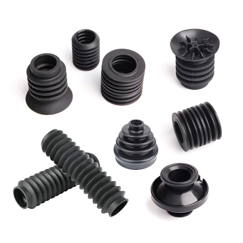 Prilagođeni EPDM NBR molded silekon guma bellow fleksibilni automobilski guma zatvarač za upotrebu u vozilima guma prsten
