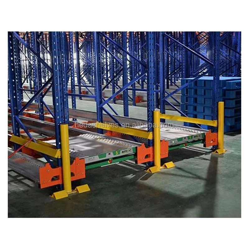 Auto Shuttle Racking System Innovative Pallet Racking Intensive Shuttle ...