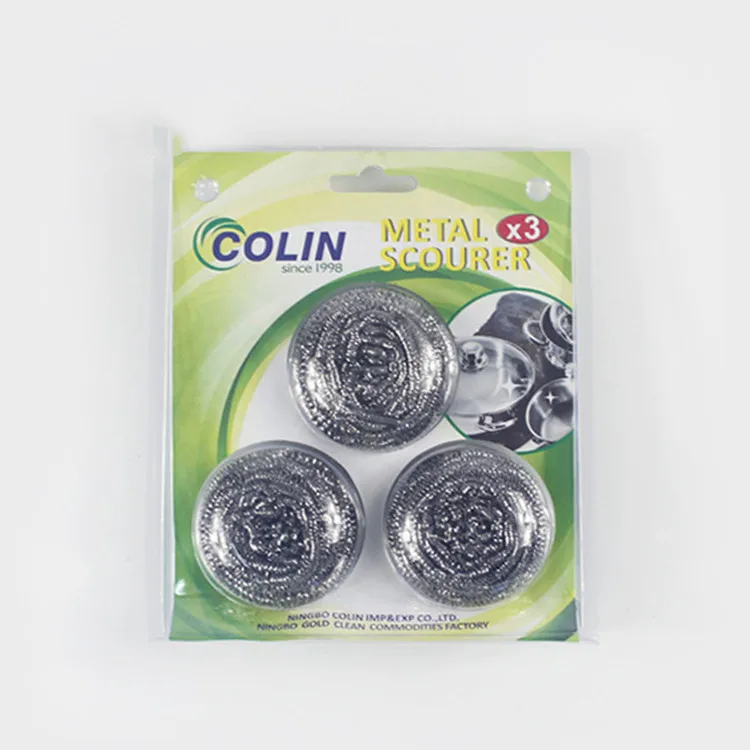 Oem Customisable Ss410 Stainless Steel Scouring Pad Perfectly Packaged