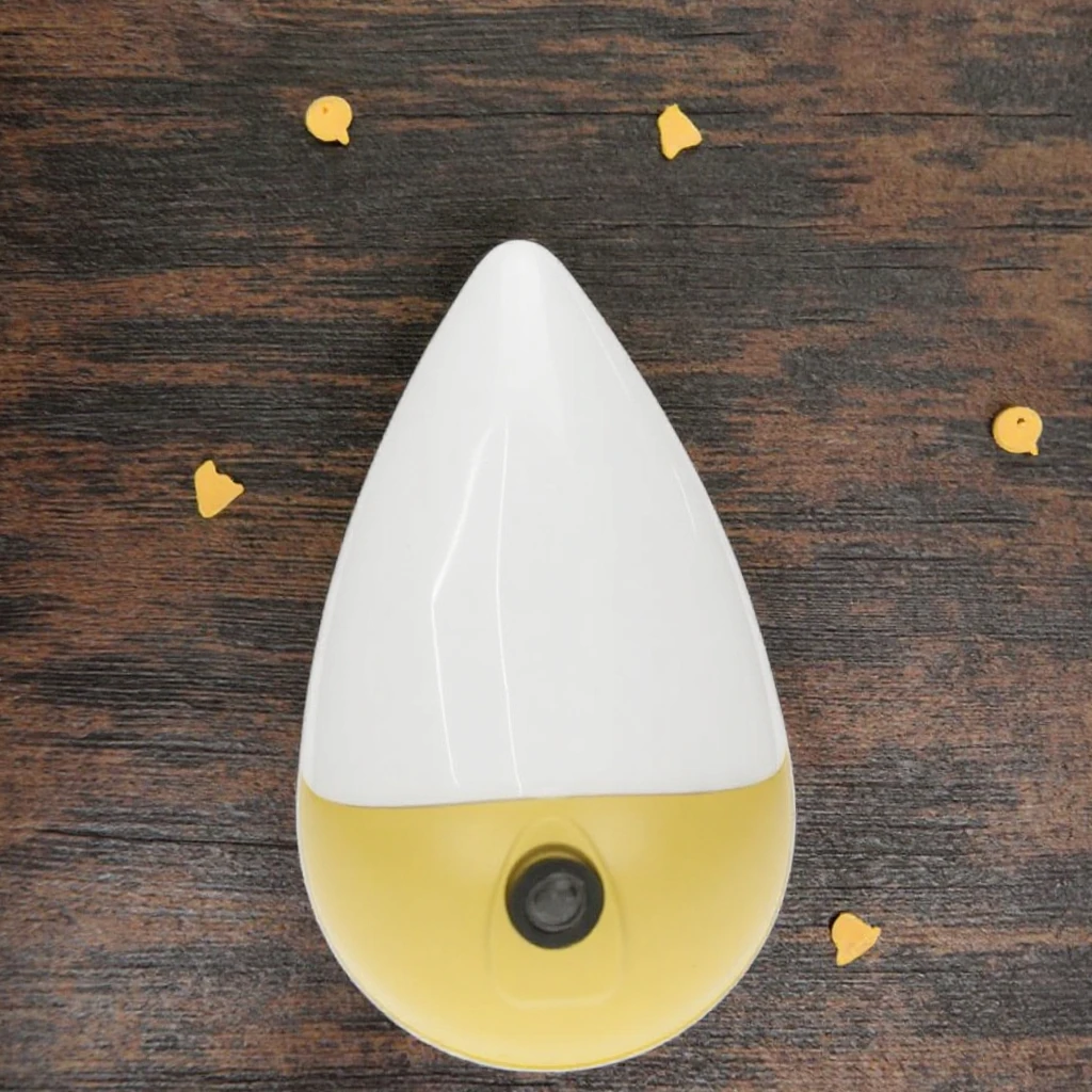 A68 Water Drop Led Light Sensor Night Light Plug in Bedside Lamp Led Lamp Night Light for Home