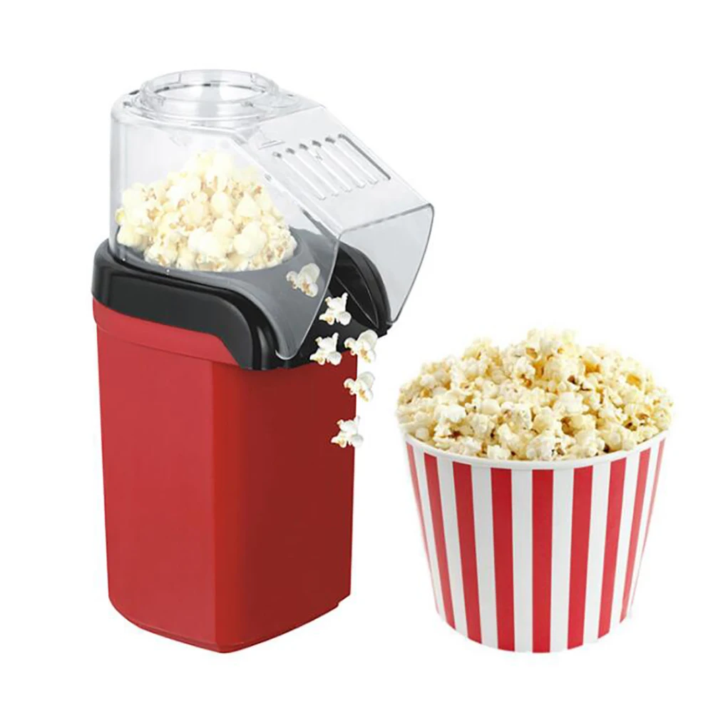 Electric Popcorn Maker Machine Automatic Household Hot Oil Popcorn Maker  Corn Popper With Non-Stick Pot And Timing Function - AliExpress