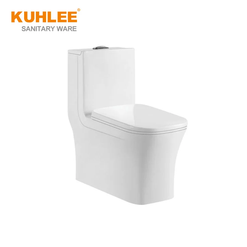 WC Toilets Square Style Bathroom Sanitary Ware One Piece Toilet Seat With Good Price Wholesale
