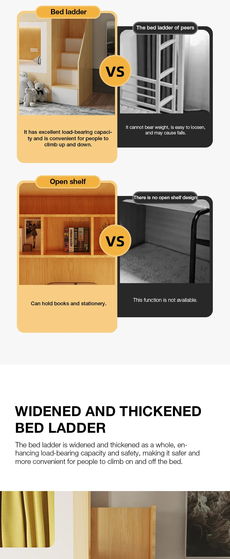 product free 3d design service oem odm custom metal frame capsule school bunk dormitory bed with stair for hotel school bedroom-4