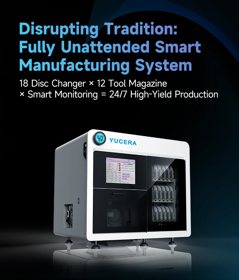 Yucera Advanced Digital Processing Tool with Stable Performance for Custom Dental Prosthetics Cadcam