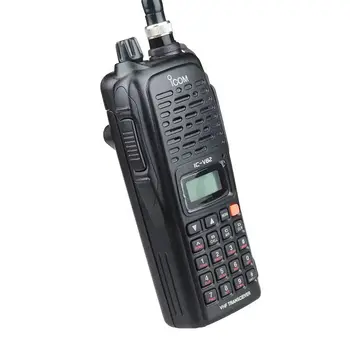 Icom Ic-v82 Radio Walkie-talkie 2-channel Radio Battery Pack Vhf ...