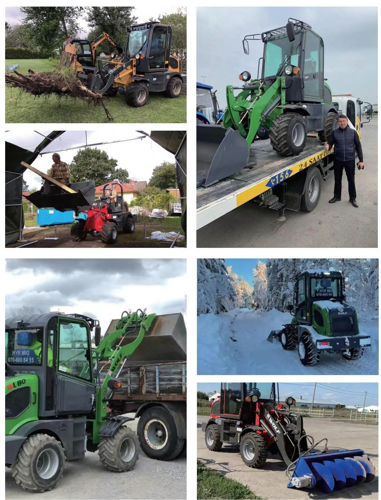ラスカル Wolf ZL908 Mini Wheel Loader - High Efficiency & Durability