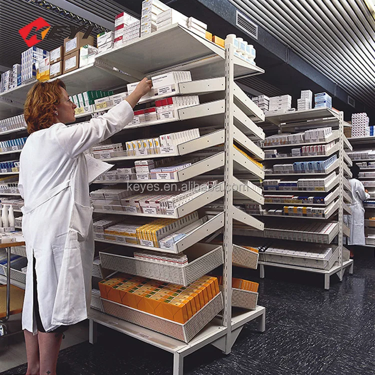 Pharmacy Store Display Medicine Storage Racks - Eco-friendly