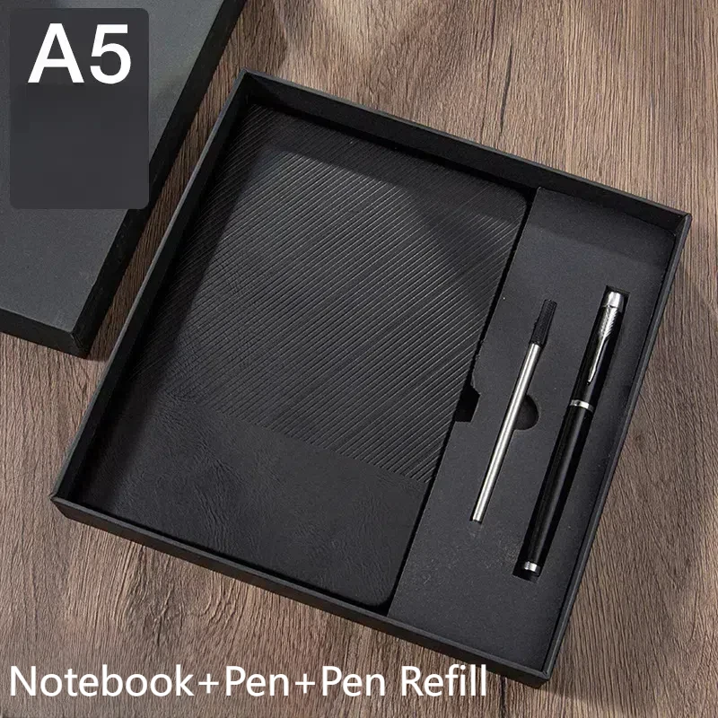 Customizable Executive Gifts A5 Leather Notebook Journal Soft Cover ...