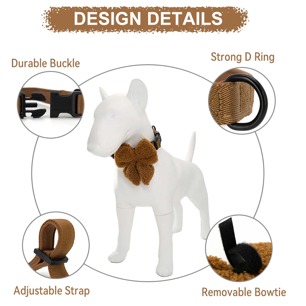 Sherpa Dog Harness Set Retractable Pet Collar Adjustable Dog Leash