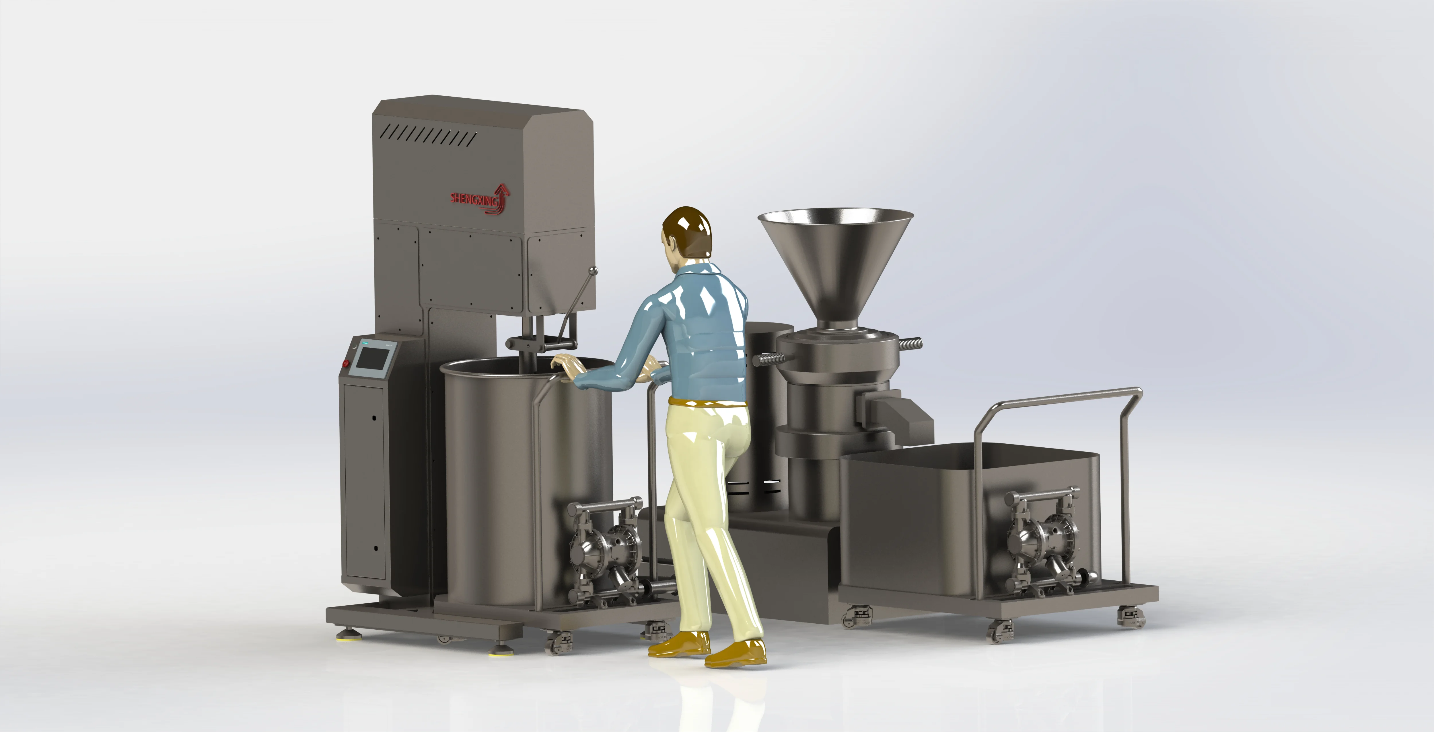 Batter Mixing & Homogenizing System SX-200