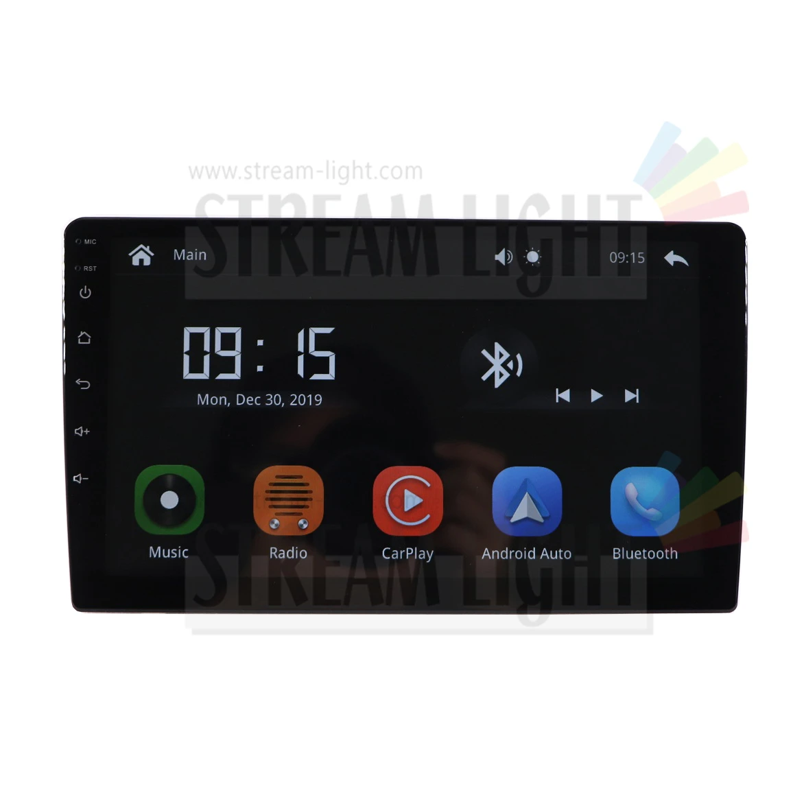 Linux System UNIVERSAL Model GPS Navigation Radio in Automotive Support IOS and Android Carplay HiFi Sound Stereo Effect