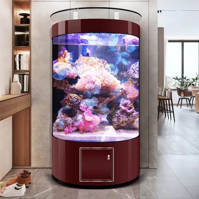 ヨーロッパ製半円形プラスチック＆ガラス水槽-環境に優しい280L-400L