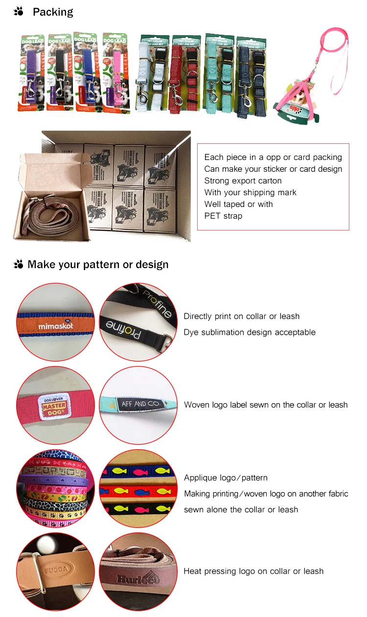 Modern Style Unique Design Rainbow Easy Use Dog Collar Leash, Retractable Dog Leash