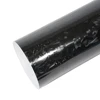 Paper-backed gloss forged black