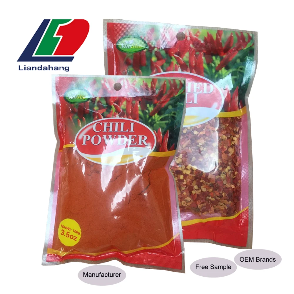 Free Sample Red Chilli Powder Red Paprika Powder Hot Taste Raw Chili Pepper Spice Dried Style with Seed Stem Part for USA Japan