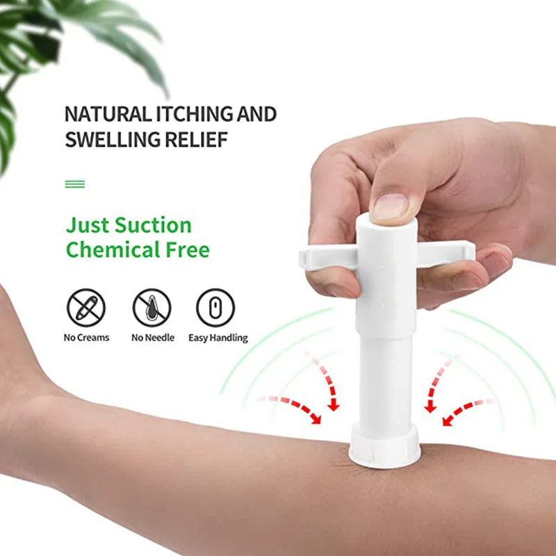 Bug Bite Vacuum Remover Suction Extractor Mosquito Bite Helper After Tool Itch Relief Mosquito Bite Suction Tool