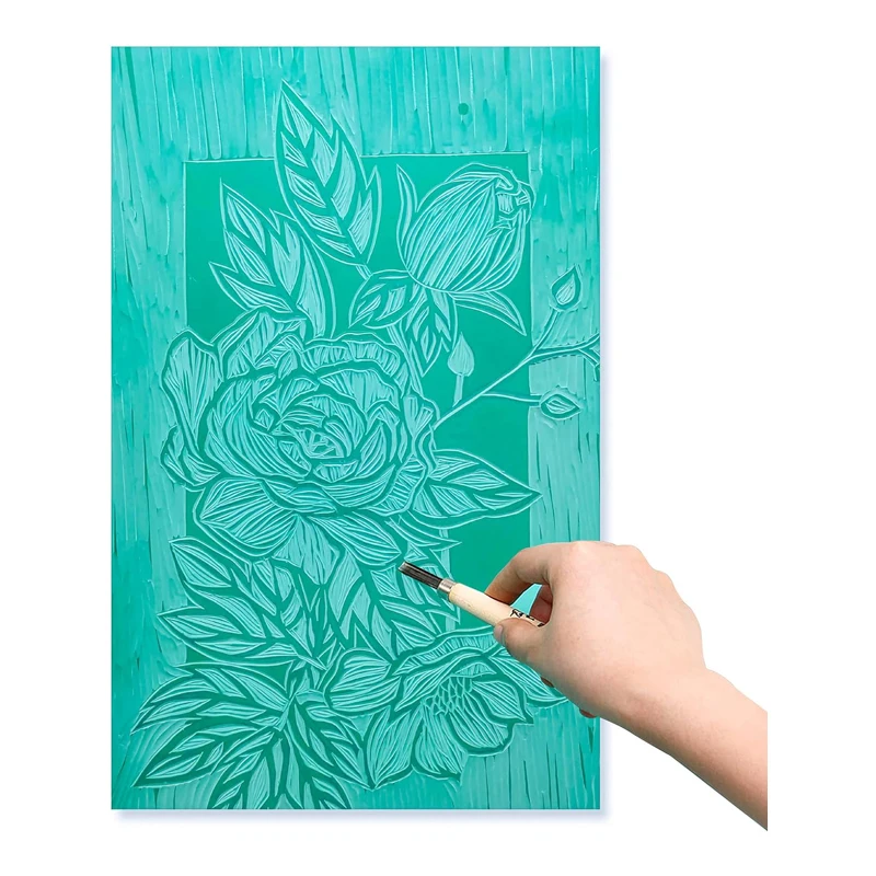 uxcell ラバースタンプシート ラバーブロック DIY 手彫り イエロー uxcell ラバースタンプシート ラバーブロック DIY 手彫り イエロー