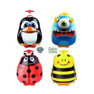 Hot Sale Penguin Bee Ladybug Animal Shape Stock Products Ready to Ship Kids Backpack Children Luggage