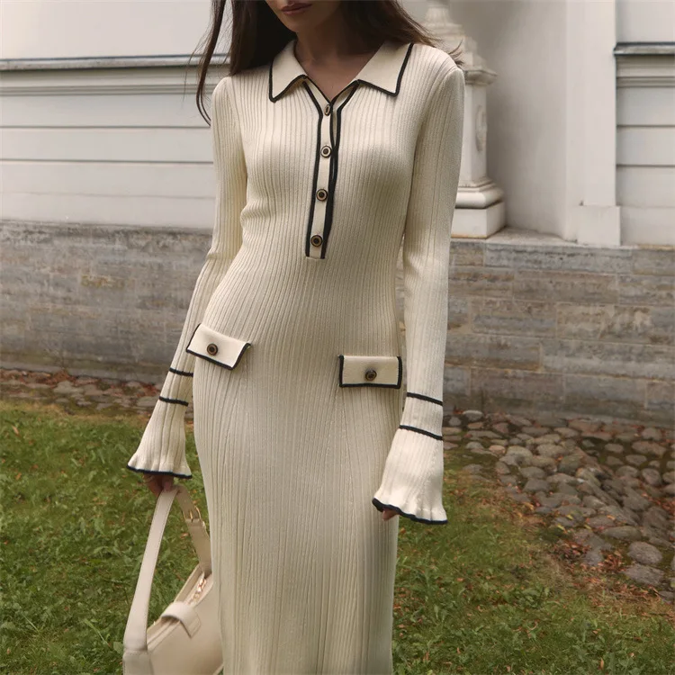 long sleeve black wedding dress LAURILLE / Black Wedding Dress with Long Sleeves