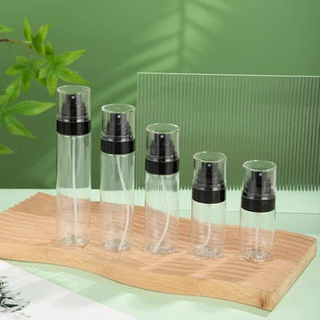 50ml 60ml 80ml 100ml 120ml  Plastic PET cosmetic perfume spray bottle containers packaging