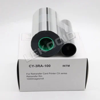 DNP CY-340-100D YMCK Ink Ribbon & CY-3RA-100 Film for JVC
