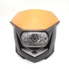 Orange lamp housing