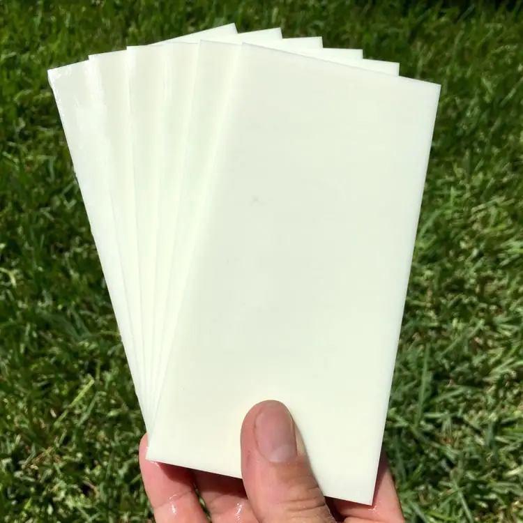 Plexiglass Glowing In The Dark Plastic Material Fluorescent Self Glow