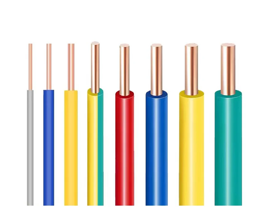 H07V-U BV (BV) BV450/750v 1.5mm 2.5mm 4mm 6mm filo di rame nudo a filamento singolo in PVC velocità di consegna rapida