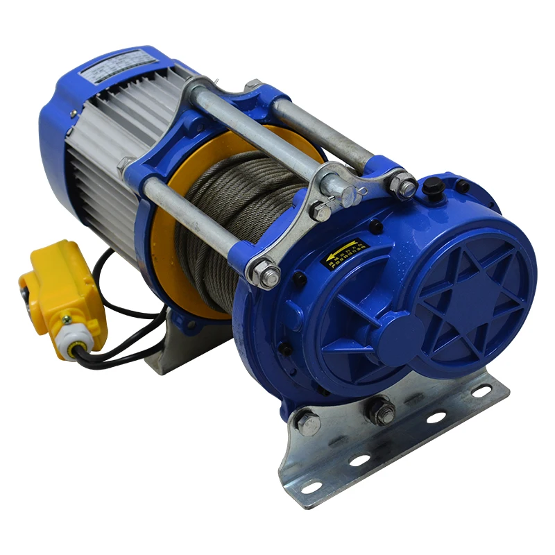 JULI Factory Electric Hoist 1ton 2 Ton 30m Wire Rope  Electric Winch Hoisting Lifting Machine with Cooper Motor