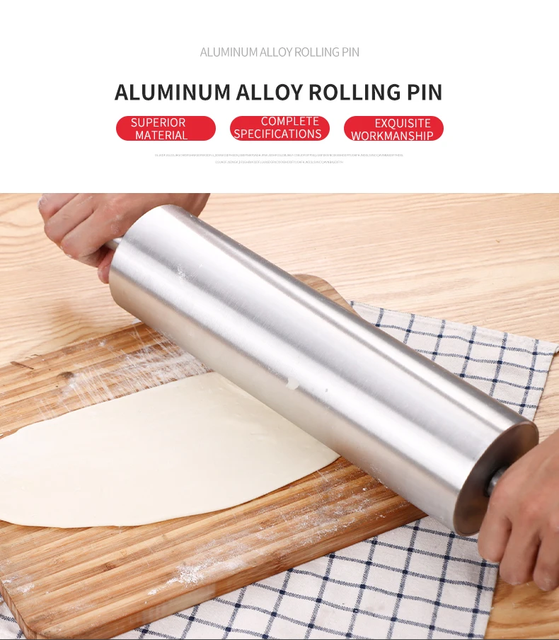 Rolling Pin Baking Kitchen Tool 13/15/18 "flour Stick Rolling Pin