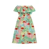 Robe à épaules dénudées